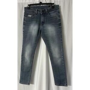 G Star Raw Tailored Selvedge Mens 3301 Stretch Skinny Jeans Denim‎ Size 30x26
